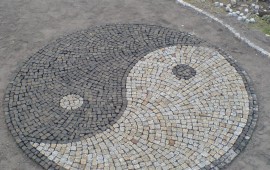 Wzór ułożenia kostka z granitu